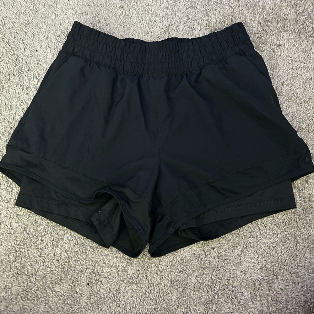 Layer 8 Women's Black Athletic Shorts
